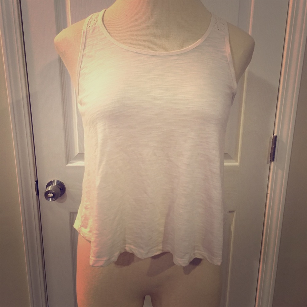 Off white tank top
